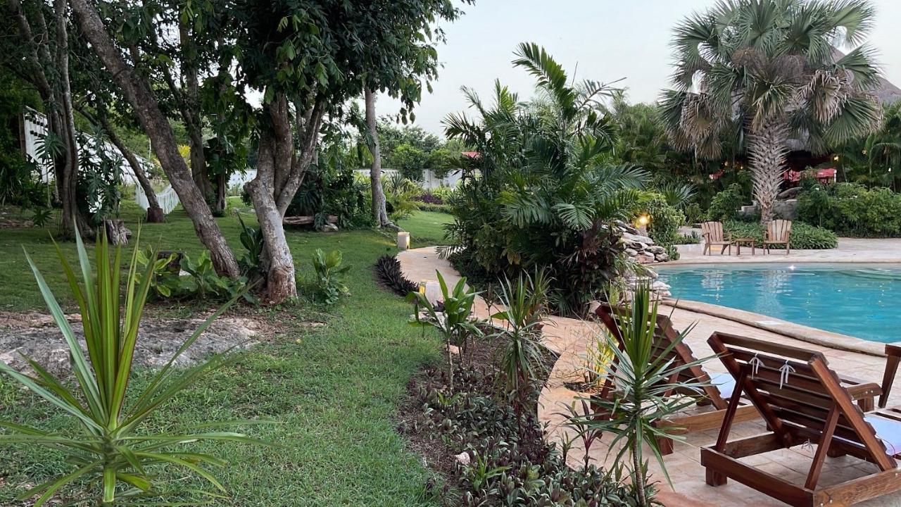 ホテル Hacienda Maria Elena Yucatan Ticul エクステリア 写真